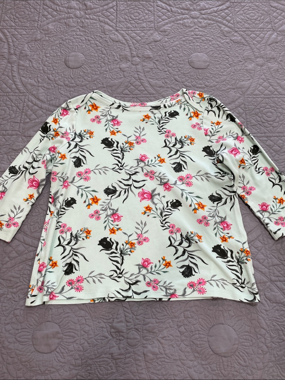 *3 for $10* Style & Co. floral top L